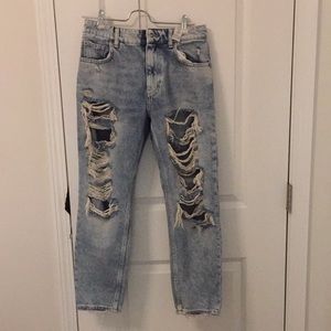 bershka blue jeans